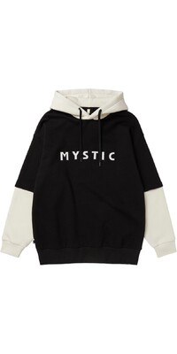 2024 Mystic Womens Overseas Hoodie Sweatshirt 35124.250517 - Black